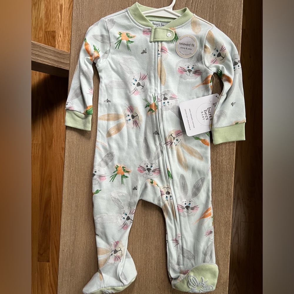 Burt’s Bees Bunny Onesie